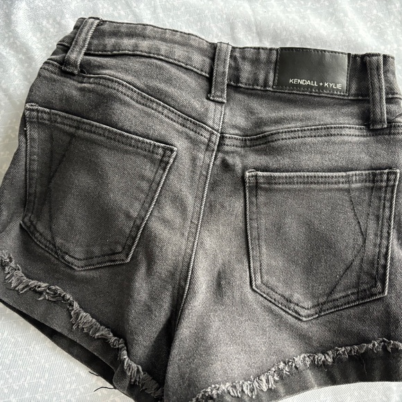 black jean shorts - Picture 1 of 3